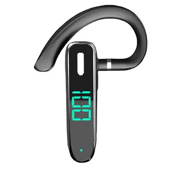 Bezdrôtový Bluetooth Headset s Mikrofónom K50 Visí Ucho Enc Zavolať na Zníženie Hluku, Digitálne Zobrazenie Obchodného Slúchadlá