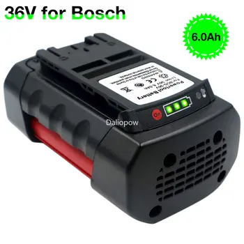 36V 6000mAh Li-ion Výmena Bezšnúrových elektrických Nástrojoch Batéria pre Bosch 6,0 A BAT810 BAT840 2607336173 D70771 GBH 36V-LI 36VF-LI