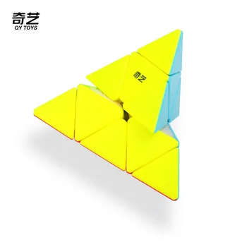 Qiyi kocky 3x3x3 Pyramídy Puzzle Magic Cube Qiyi 3x3 Cpeed kocka Qiyi 3x3 cubo mgaico Profissional Vzdelávacie Hračky zábavnej hre cube