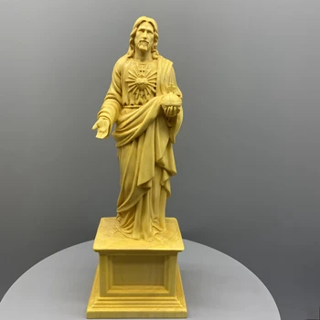 Ručné drevorezbárstvo Ježiša, sochy, bytové dekorácie Idol socha remeslá